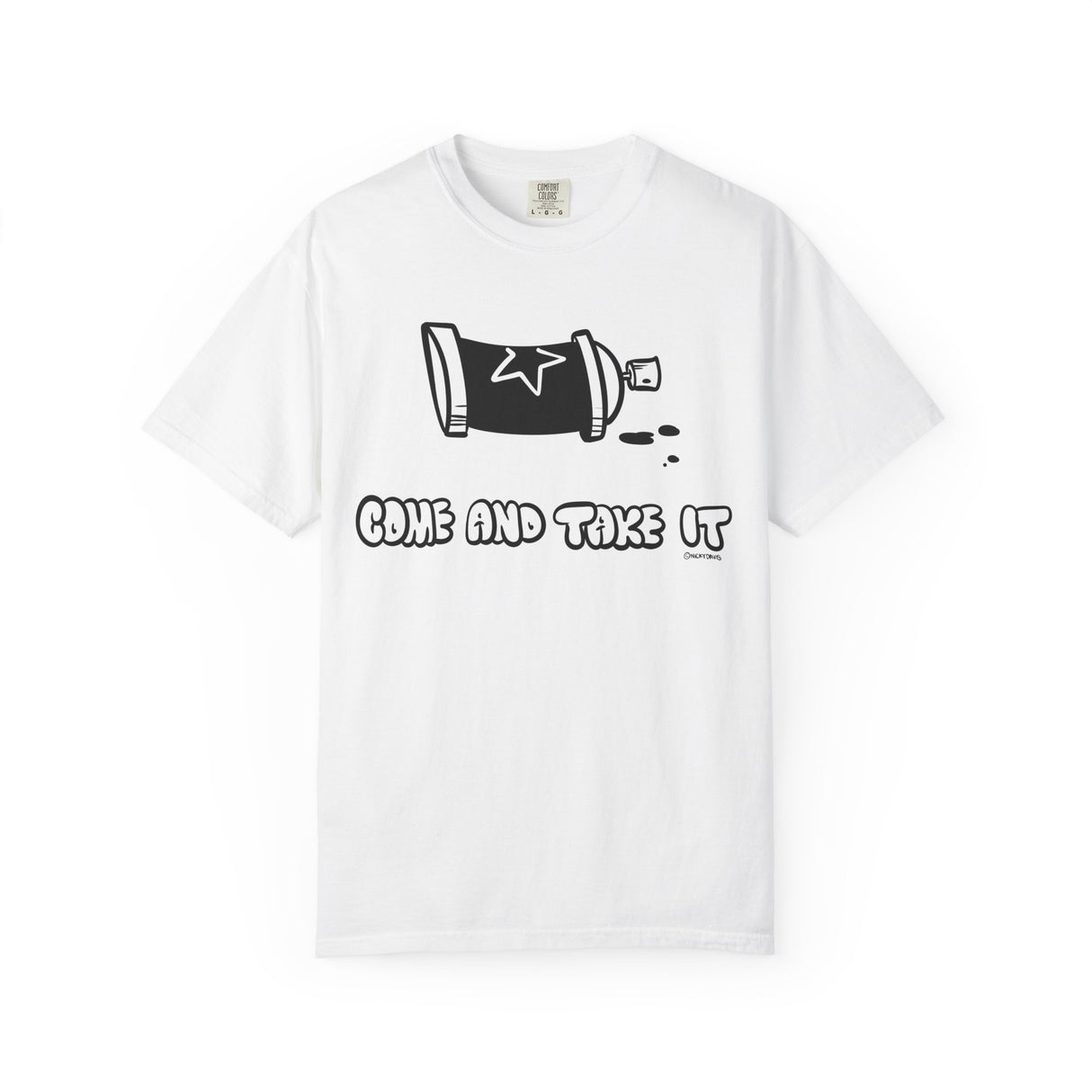 Come and take it Texas graffiti shirt