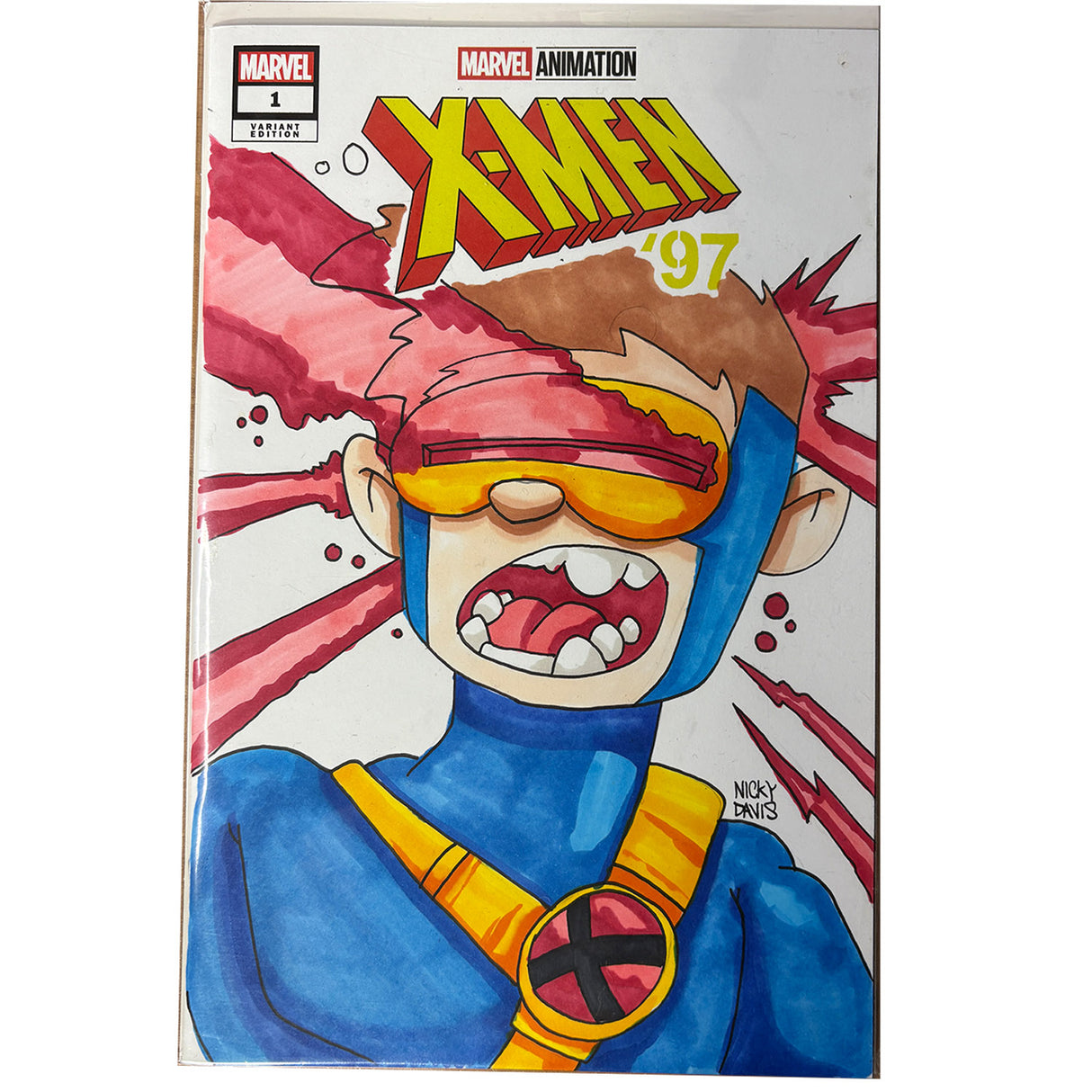 Comic Book Hand Drawn