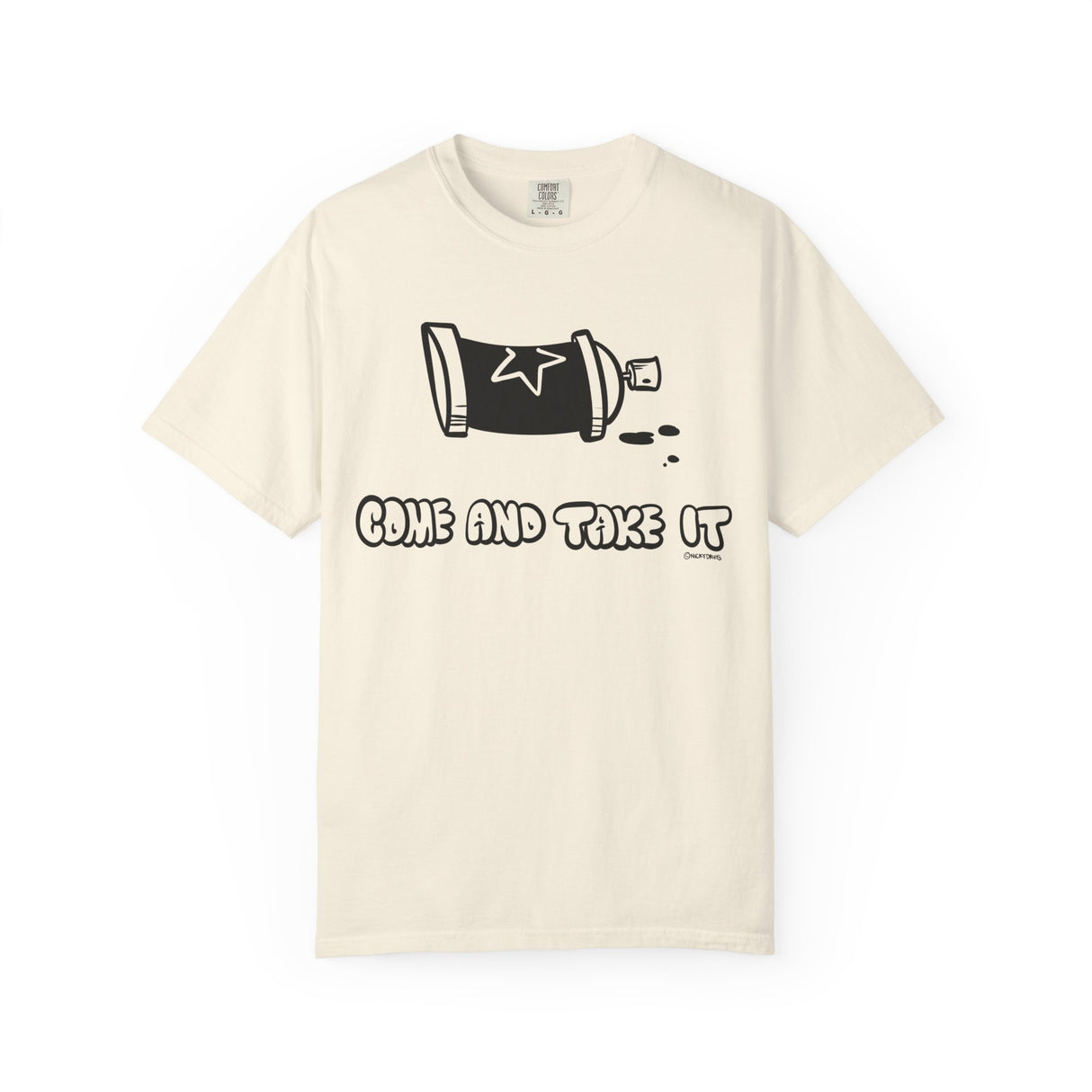 Come and take it Texas graffiti shirt