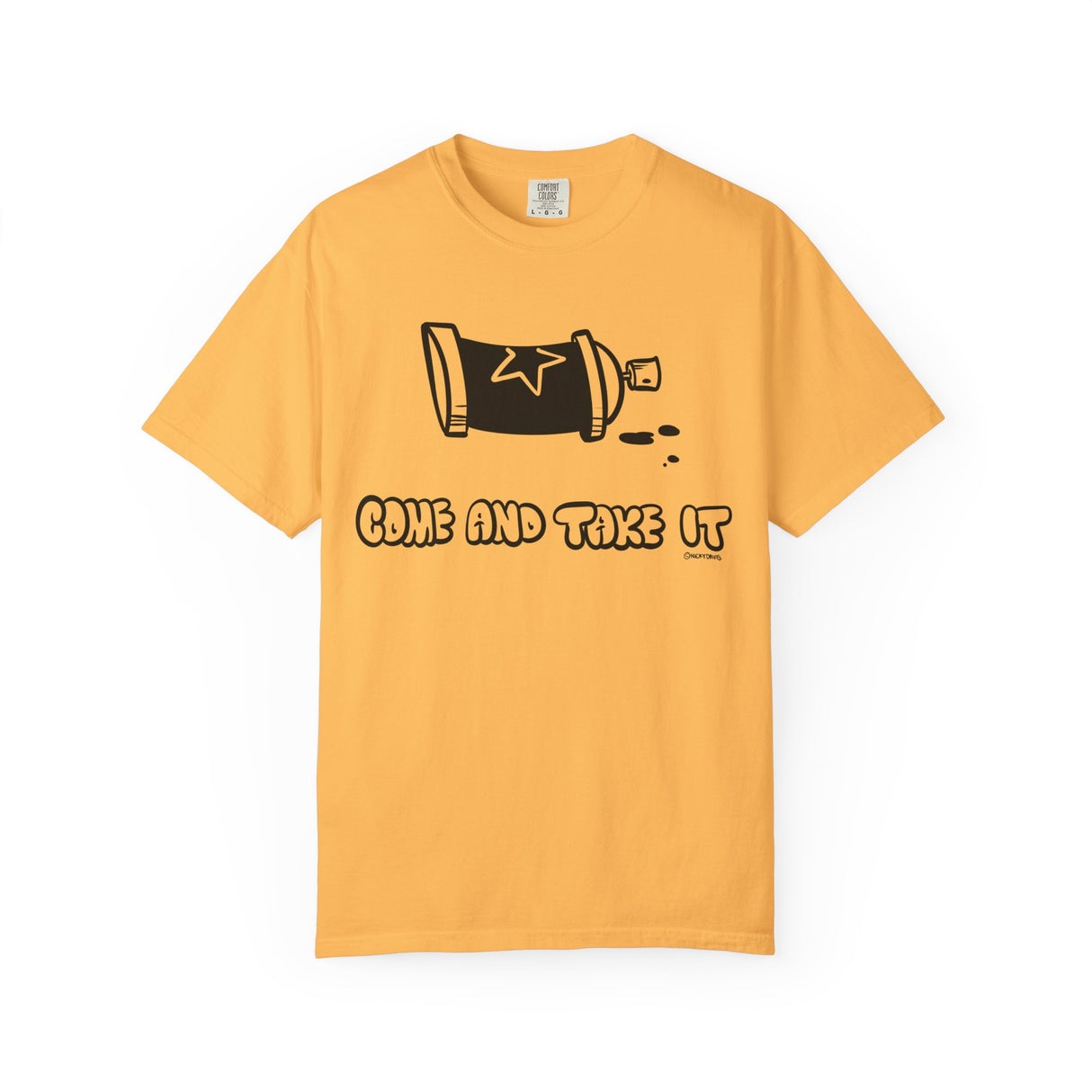 Come and take it Texas graffiti shirt