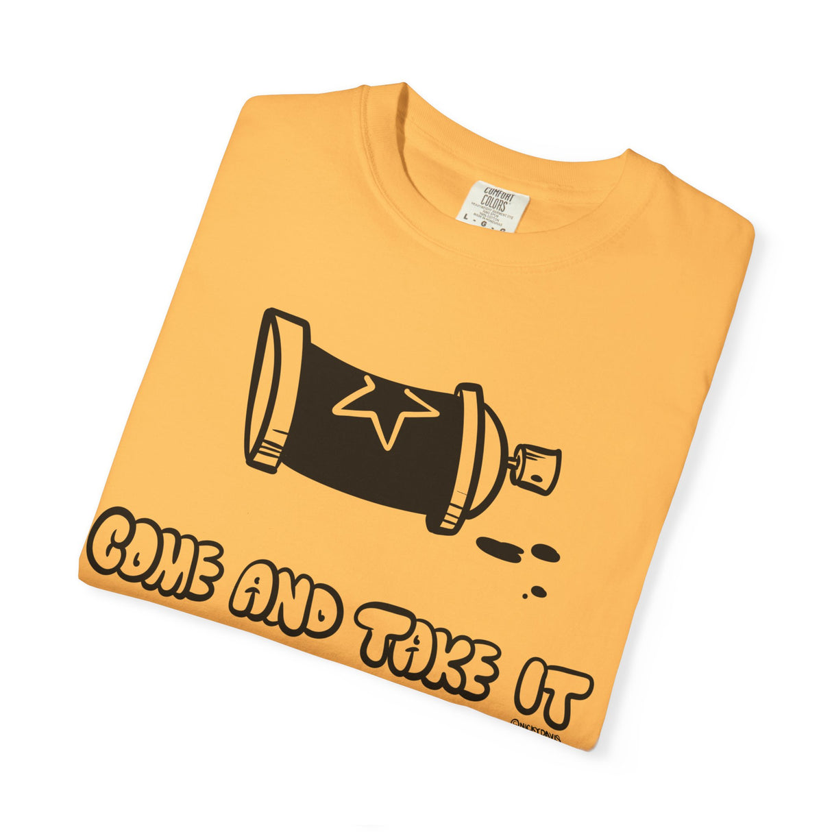 Come and take it Texas graffiti shirt