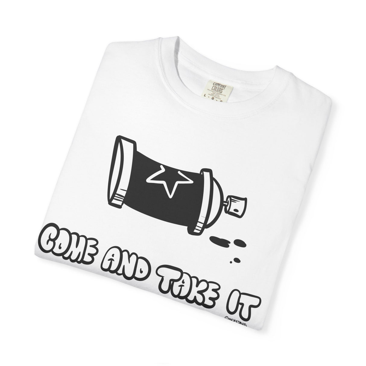 Come and take it Texas graffiti shirt