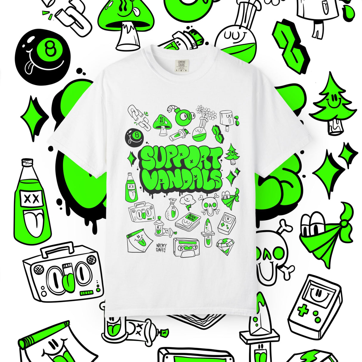 Support Vandals Graphic Tee