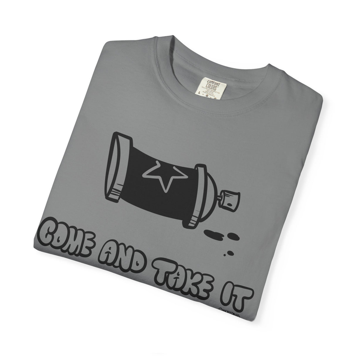 Come and take it Texas graffiti shirt