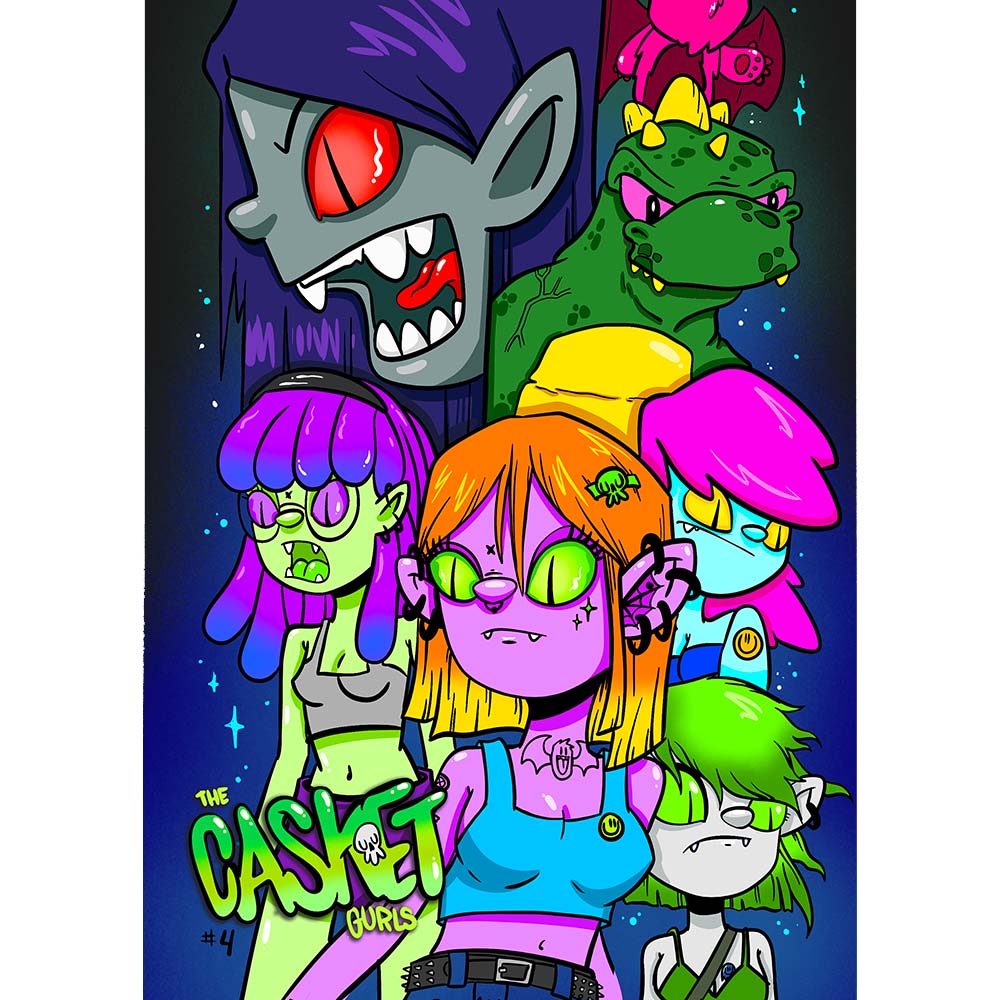 Comic Books - The Casket Gurls