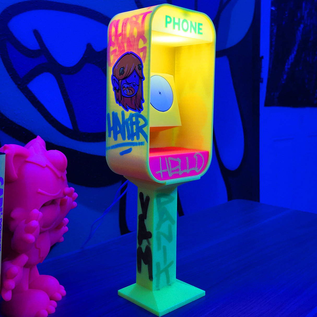 Pay Phone Chargers NEON