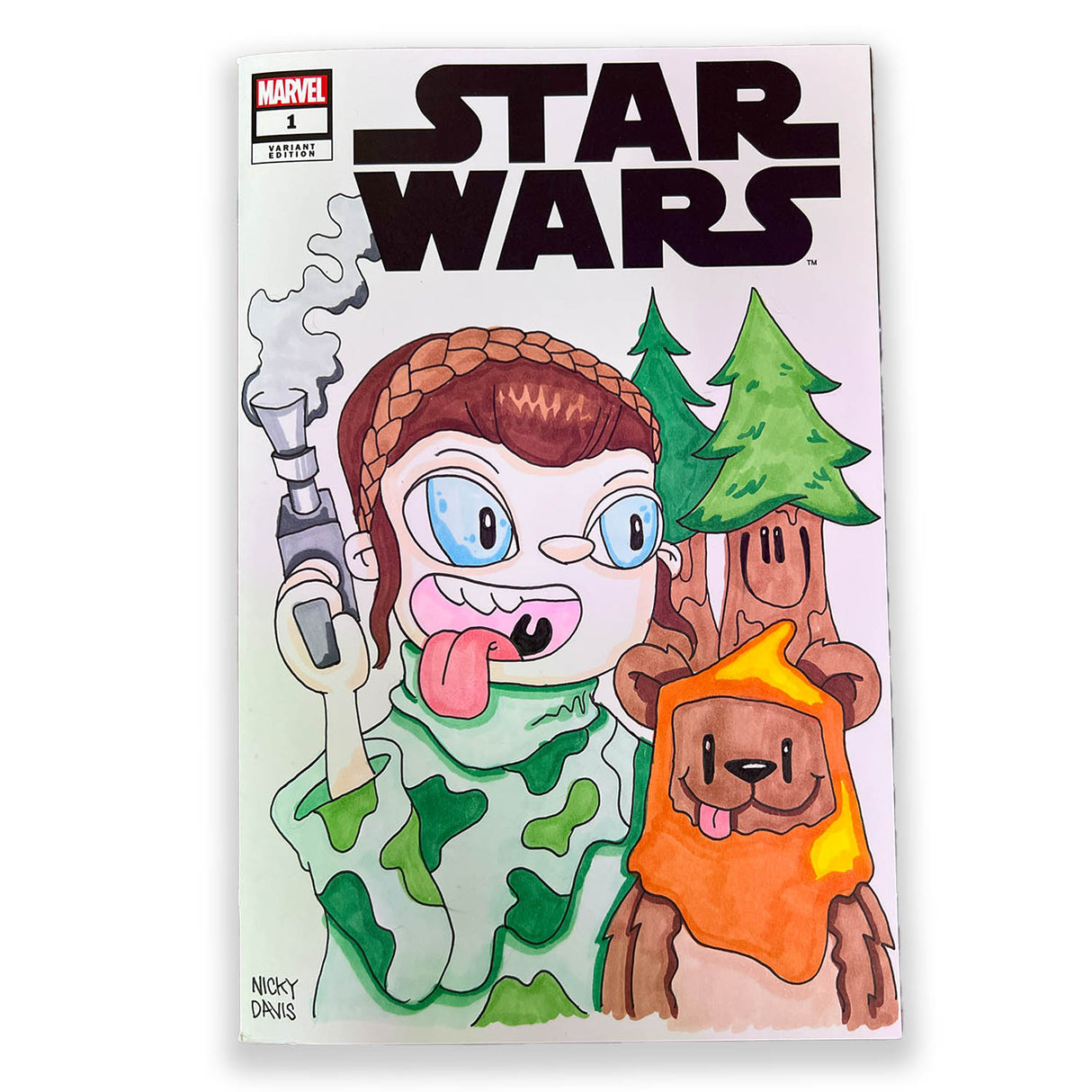 Comic Book Hand Drawn