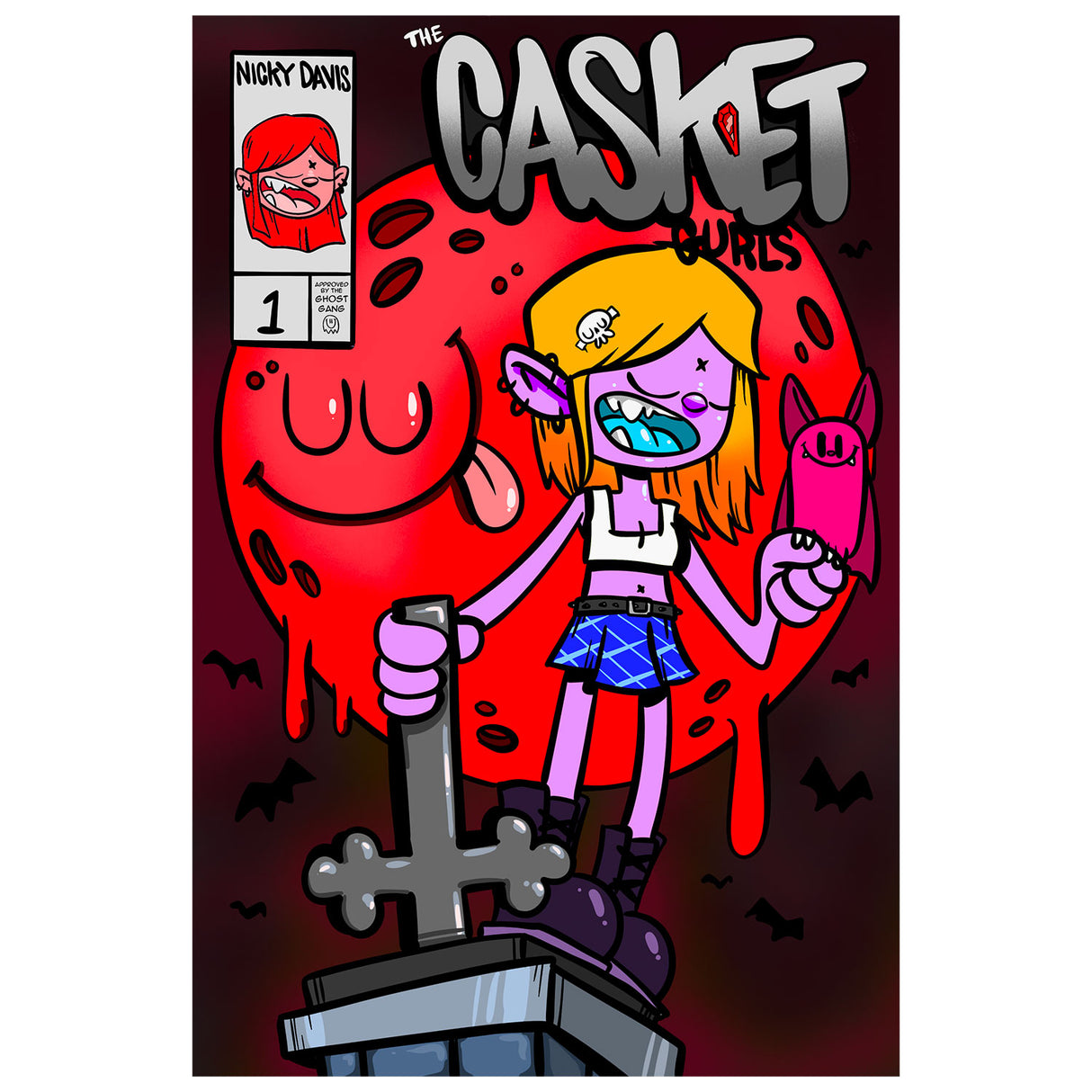 Comic Books - The Casket Gurls