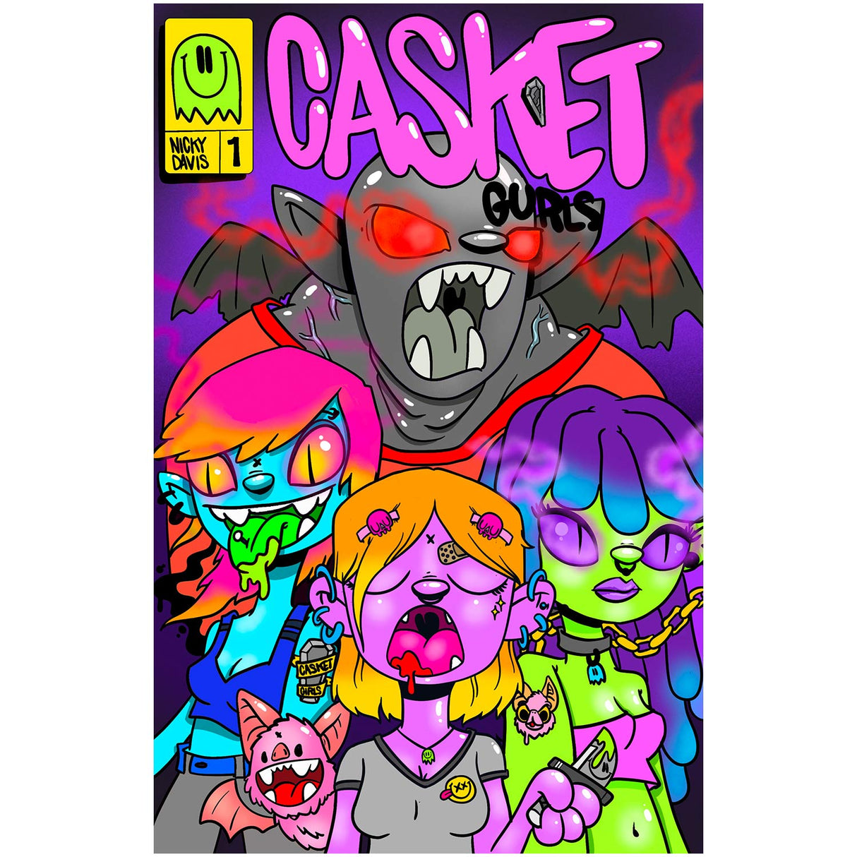 Comic Books - The Casket Gurls