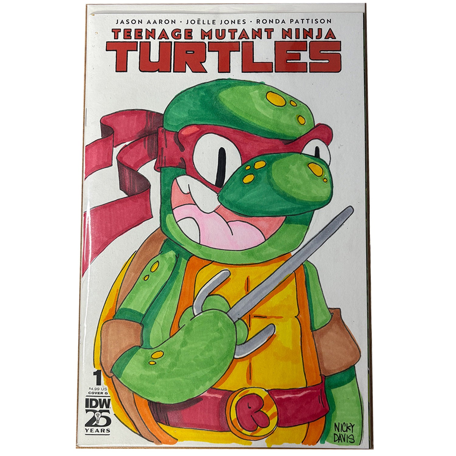Comic Book Hand Drawn – Nicky Davis