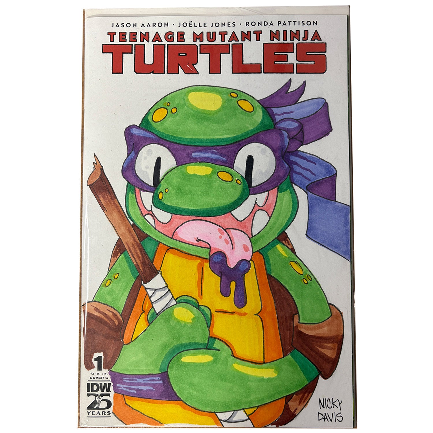 Comic Book Hand Drawn – Nicky Davis
