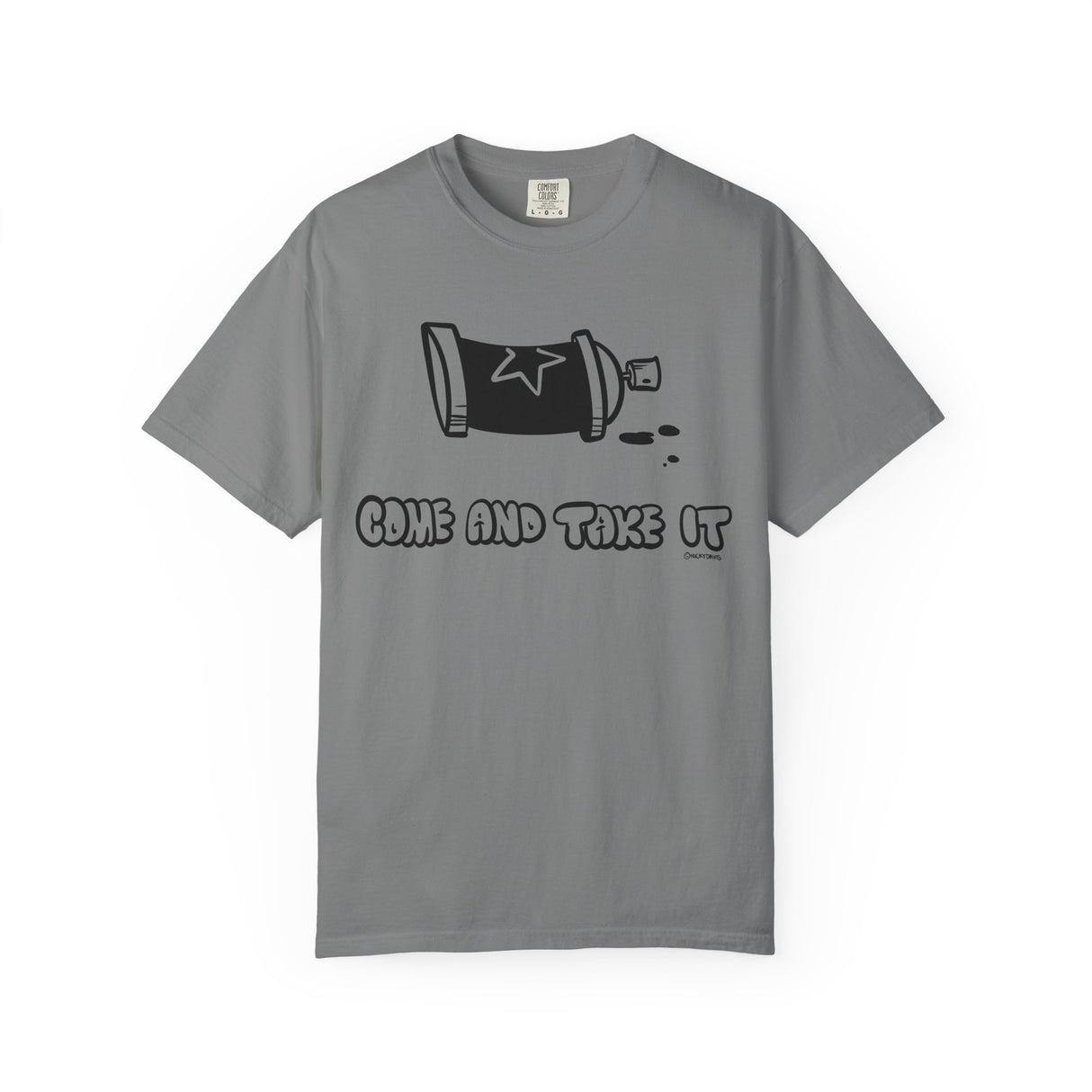 Come and take it Texas graffiti shirt