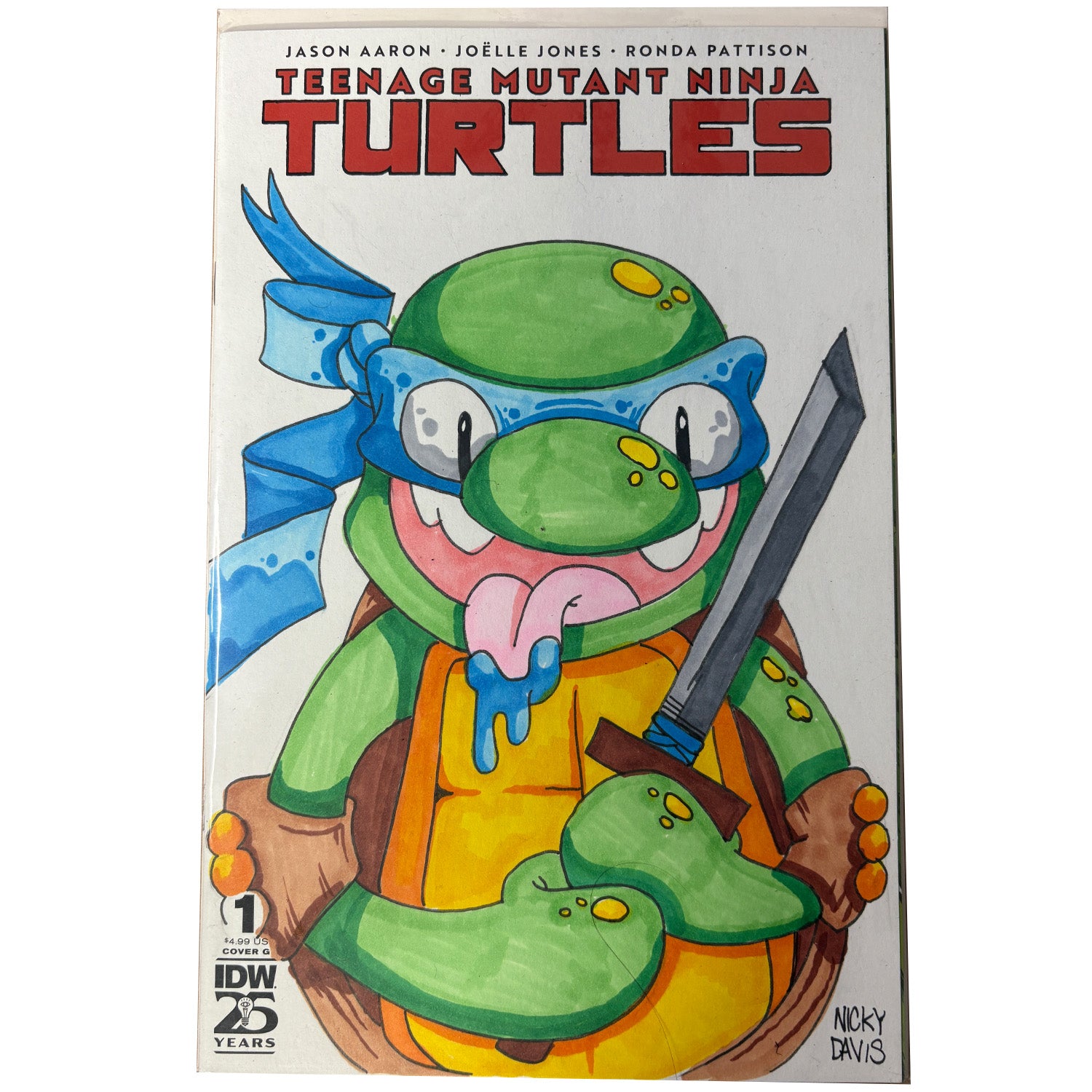 Comic Book Hand Drawn – Nicky Davis